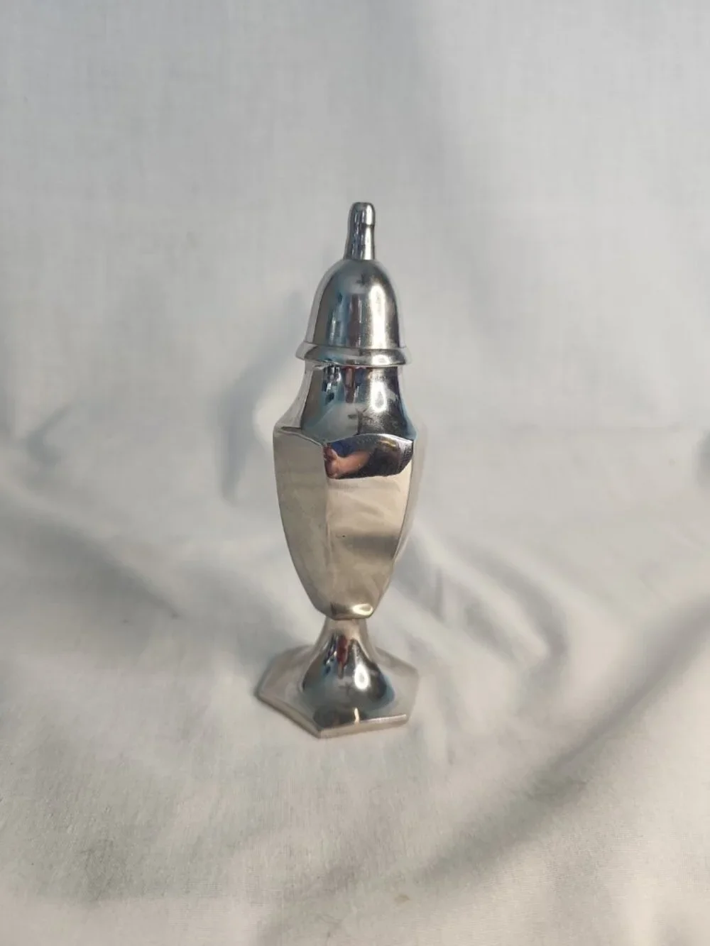 Vintage Silver Plated Salt Shaker Made In India Single Replacement
